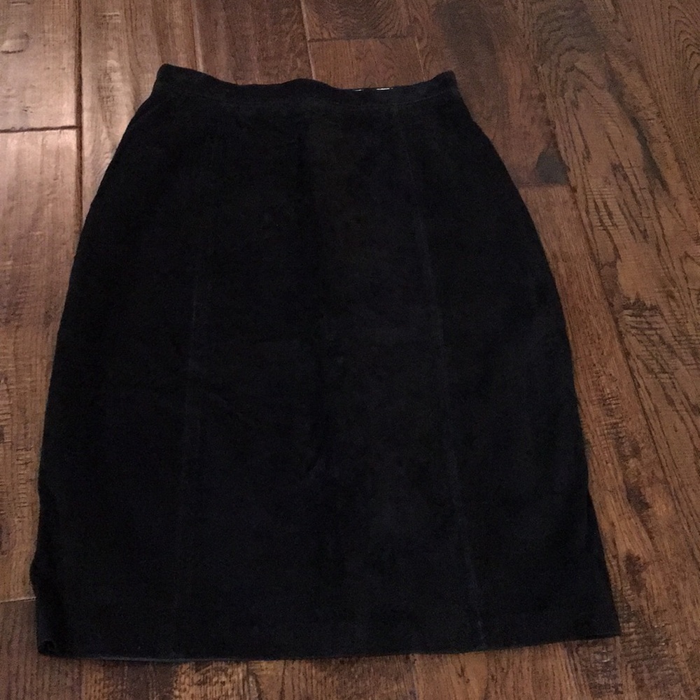 Bagatelle vintage 100% leather skirt knee length